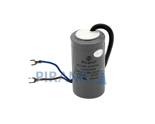 Конденсатор CD60 200 мкФ 250V, пусковий (Piranil)