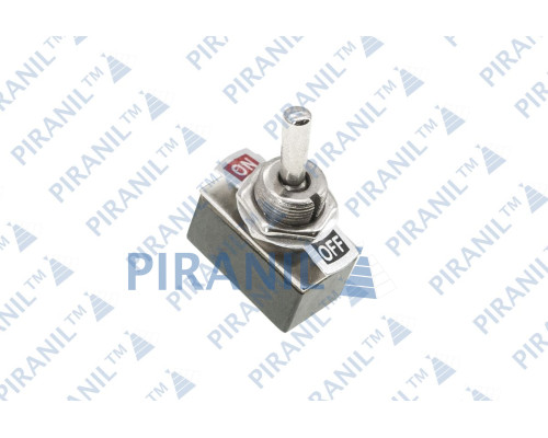 Тумблер 250V, 2A, чорний, 2 контакти під пайку
