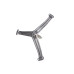 Хрестовина для пральної машини Hotpoint, Indesit (H=111.5 мм, вал 30 мм) - C00012518 / C00285584 / EBI cod. 806