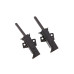 Щітки двигуна Bosch, Electrolux, Candy (5x12.5x41 мм, клема 4.8 мм), з щіткотримачем (L) - 50226588007 / 481281719417 / 81451998 / 00145071, пара