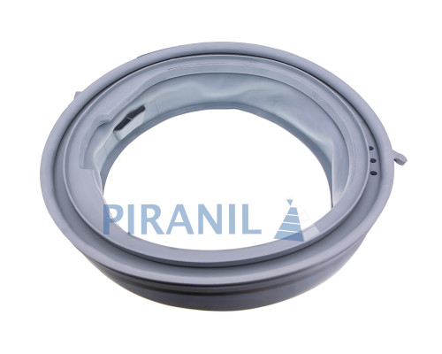 Манжета люка для пральної машини Bosch, Siemens, з двома патрубками - 00680405 / 00686004 / 117SI10