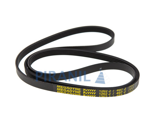Ремінь 1262 J5 black (Megadyne 1262 J / 497 J)