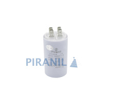 Конденсатор CBB60 20 мкФ 450V, з клемами (Piranil)