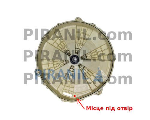 Кришка бака для пральної машини LG - 3044ER0007 / AJQ69410401