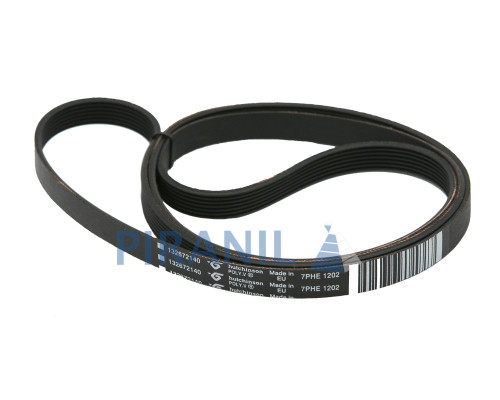 Ремінь 1202 H7 EL black (Hutchinson Poly.V 7PHE 1202) для пральних машин Electrolux - 1326721402