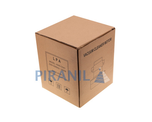 Двигун LPA HWX-CG41 (H=168.5 мм, d=144 мм, 1400W), для миючого порохотяга Thomas, DEX, Ariete