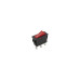 Кнопка KCD3 (250V, 15A) червона, 3 позиції, 3 контакти