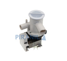 Насос (помпа) для стиральной машины Bosch, Siemens (Plaset 7411/51120, 90W), под три самореза, клеммы раздельные - 63BY010