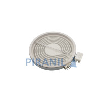 Конфорка для стеклокерамической плиты Ariston, 2100W, d=230мм (Eika 2300734812 / 16003334900) - C00139280