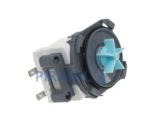 Насос (котушка) для посудомийної машини Candy, Gorenje, Midea (Hanyu B12-6A01 9019575, 38W), під 4 клямки, клеми роздільні - 49034409 / 556915 / 11001011000495