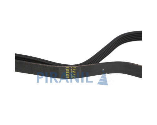 Ремінь 1244 J6 black (Hutchinson Poly.V 1244 PJ)