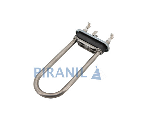 ТЕН 850W L=145 мм для пральної машини Samsung, з отвором (Kawai) - DC47-00006D / 159SU00