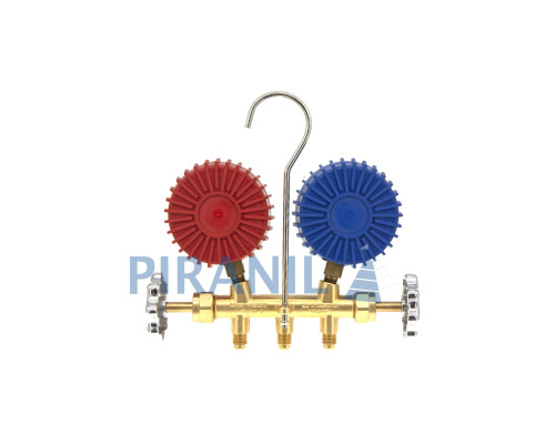 Колектор Uniweld QS4L3H-5 (0-35 бар + 0-55 бар) під фреони R-22, R-404a, R-410a (США)