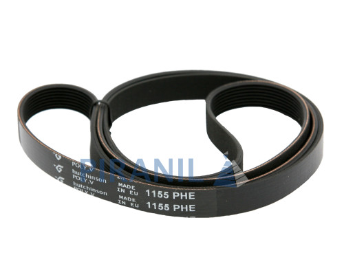 Ремінь 1155 H8 EL black (Hutchinson Poly.V 1155 PHE)