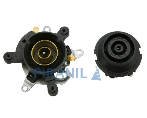 Контактна група (роз'єм) для чайника - ZL-301-D (250V, 13A) + ZL-188-A (250V, 13A)