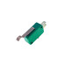 Мікровимикач Daier KW1-103-5 (250V, 16(4)A, 28x16x10 мм), важіль 29 мм загнутий