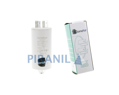 Конденсатор CBB60 3 мкФ 450V, з гайкою (DomoPart)