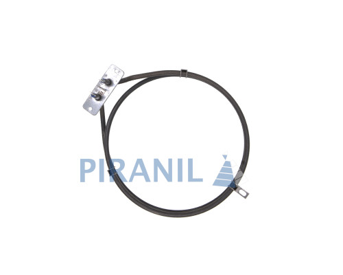ТЕН конвекції для духовки Ariston, Whirlpool,  2000W (196 мм), довгий контакт - C00084399 / 482000027619