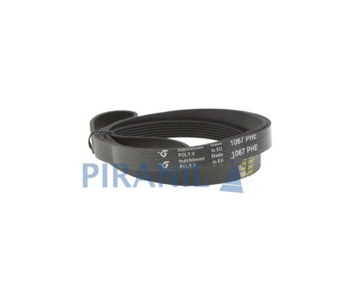 Ремінь 1067 H7 EL black (Hutchinson Poly.V 1067 PHE)