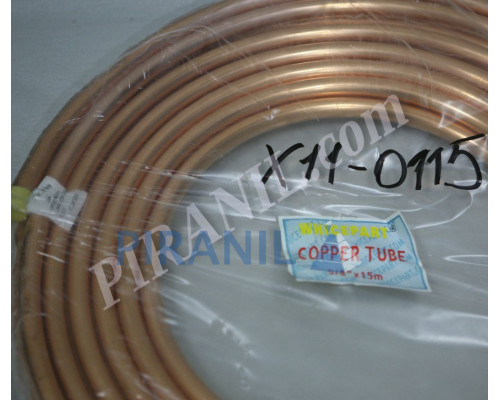Труба мідна 16мм (5/8''), бухта 15м (Китай)