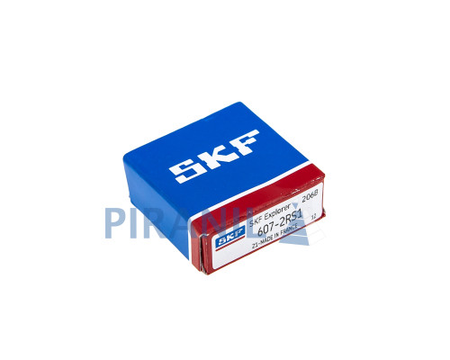 Підшипник SKF 607 2RS в коробці