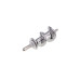 Шнек для м'ясорубки Krups, Moulinex (L=128 мм) - SS-989487 (оригінал)