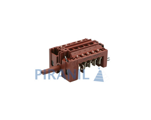 Перемикач режимів плити Amica, Hansa, Gorenje, Beko (7LA-Gottak 820510), 3 поз., ручка 23 мм