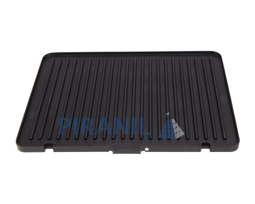 Пластина нижня для eлектрогриля DeLonghi CGH920 (ребриста)  - AS00002615