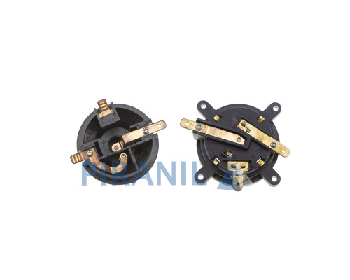Контактна група (роз'єм) для чайника - верх (250V, 13A, 4 отвори) + низ (250V, 13A), без термореле