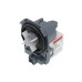 Насос (котушка) для пральної машини Bosch, Neff, Siemens (Askoll T2107 RS0817, 30W), 3 клямки, клемник під фішку