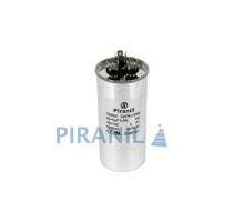 Конденсатор CBB65 60+6 мкф 450V, металевий, подвійний (Piranil)