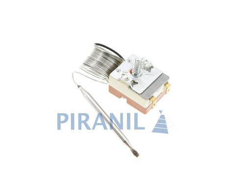 Термостат Whicepart MC01F10-UR для бойлера (400V 10A (250V 16A), 30-90°C, L кап=2.5 м, колба 82 x 6 мм), з ручкою