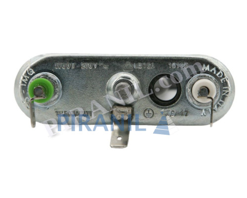 ТЕН 1700W L=170 мм для пральної машини Indesit, Ariston, з отвором та запобіжником (Thermowatt LB1CA 16145 / LB1DAB 16145) - C00292762 / C00094715