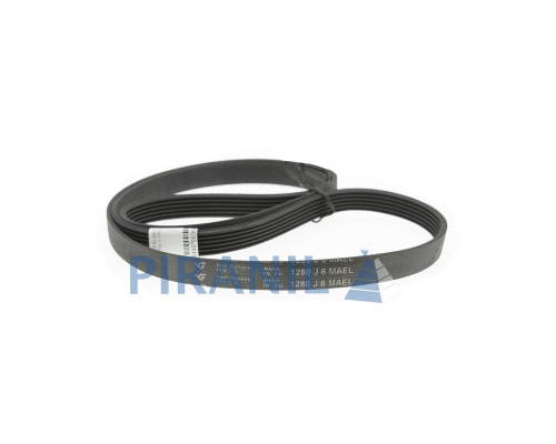 Ремень 1280 J6 EL black (Hutchinson Poly.V 1280 J 6 MAEL)