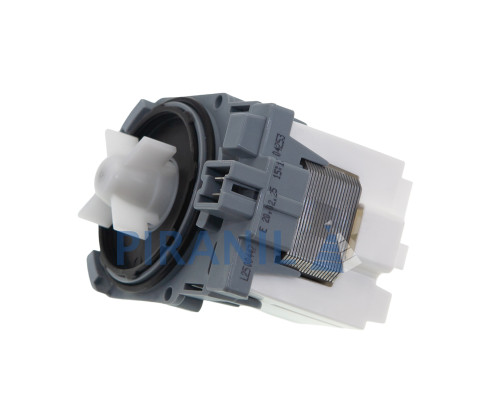 Насос (котушка) для пральної машини Bosch, Neff, Siemens (Askoll T2107 RS0817, 30W), 3 клямки, клемник під фішку