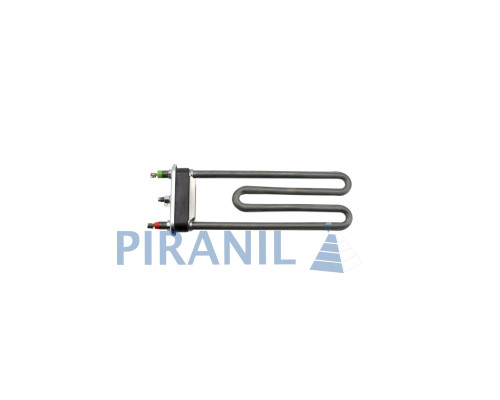 ТЕН 1800W L=190 мм для пральної машини Indesit, Ariston, з отвором (Thermowatt 14282) - C00082601 / 159AR10 (оригінальна упаковка)