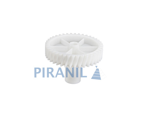 Шестерня для м'ясорубки Philips HR2730/34, HR2708/40 (D=94/27 мм, H=69/20 мм) на вал зі шпонкою