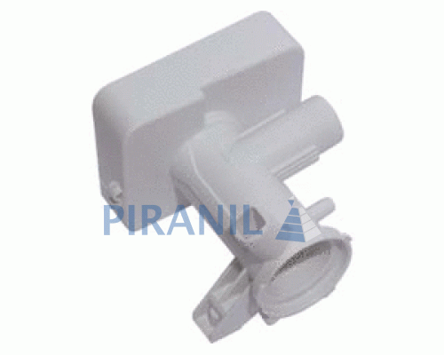Корпус помпи для пральної машини Zanussi (під фільтр 1320713009 / 143ZN22) - 1260593031 / 140ZN47