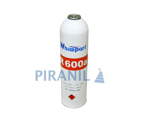 Фреон Whicepart R-600a (0.42 кг), балон з клапаном (Китай)