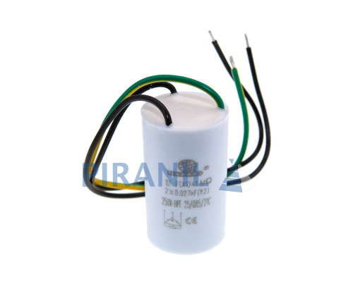 Мережевий фільтр для пральної машини Ardo (Mondo 0.1 mkF+1 MOhm + 2x 0.027 mrF) - 651016780