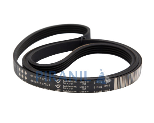 Ремінь 1249 J5 EL black (Hutchinson Poly.V 5 PJE 1249)
