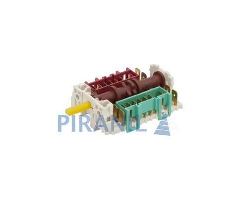 Перемикач режимів плити Gorenje (Dreefs 11HE033), 6 позицій, ручка 19 мм - 618126
