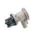 Насос для стиральной машины Siemens, Bosch, с патрубком-"переливом" (Askoll 40W) - 00141326 / 00142154 / 00144487 / 163SI12