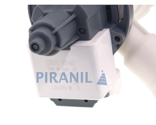 Насос для пральної машини Bosch, Neff, Siemens (Hanyu B15-6AZ 40W), клемник під фішку - 00145777 / 00145338