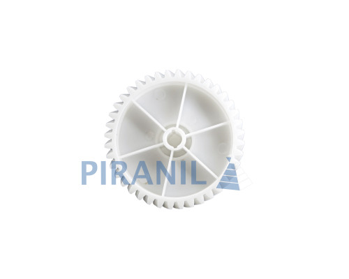 Шестерня для м'ясорубки Philips HR2730/34, HR2708/40 (D=94/27 мм, H=69/20 мм) на вал зі шпонкою