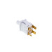 Кнопка вмикання програм для пральної машини BEKO (Nicprem code 50, 5V DC, 50 mA), 4 контакти, з підсвіткою - 2808530300