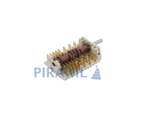 Перемикач режимів плити Indesit (Dreefs 11HE-119), 8 позицій, ручка 23 мм - C00114510