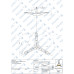 Хрестовина для пральної машини Bosch (H=102 мм) - cod. 757 / 00234681
