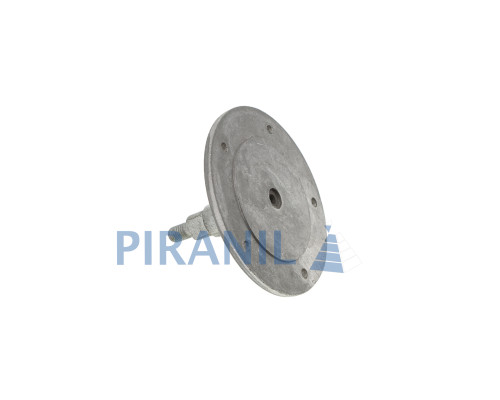 Фланець для пральної машини Ardo, 6204 (гайка M10 + болти) - 17601222 / cod. 034 / 168AK18 (уцінка)