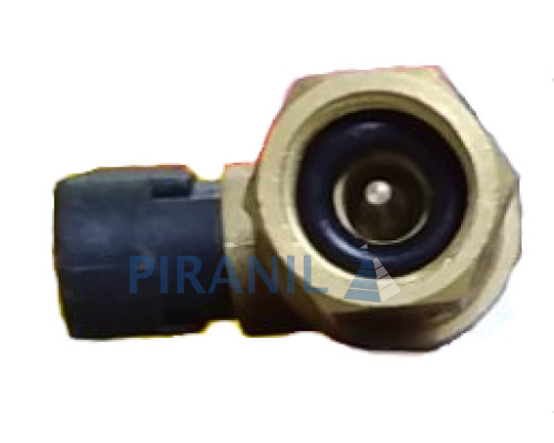 Кран 'богдан' 1/8'' (1/4" SAE) під фреоновий балон R-134a / R-600a з клапаном